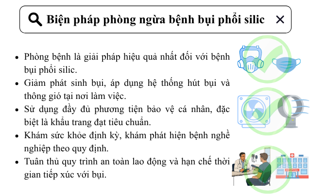 Những Điều Cần Biết Về Bệnh Bụi Phổi Silic và Biện Pháp Phòng Ngừa