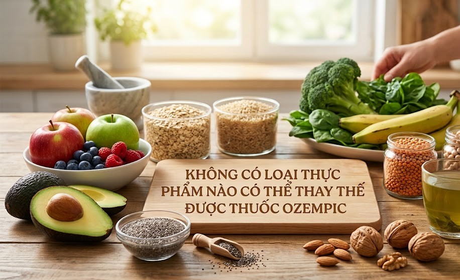 Không có “Ozempic tự nhiên” giúp giảm cân, thay thế thuốc điều trị béo phì - Ảnh 1.