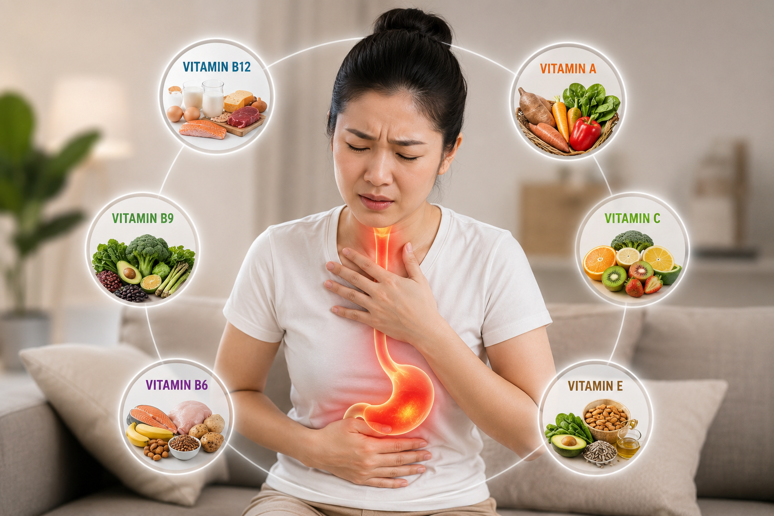 Những Vitamin Cần Thiết Cho Người Bị Trào Ngược Dạ Dày