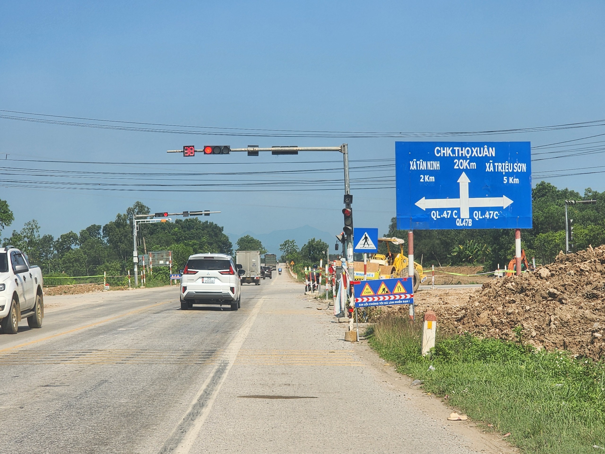 Dự án đường nối Cảng hàng không Thọ Xuân - Ảnh 1.