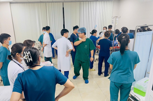 Cấp cứu tình trạng chửa ngoài tử cung vỡ Cấp cứu tình trạng chửa ngoài tử cung vỡ