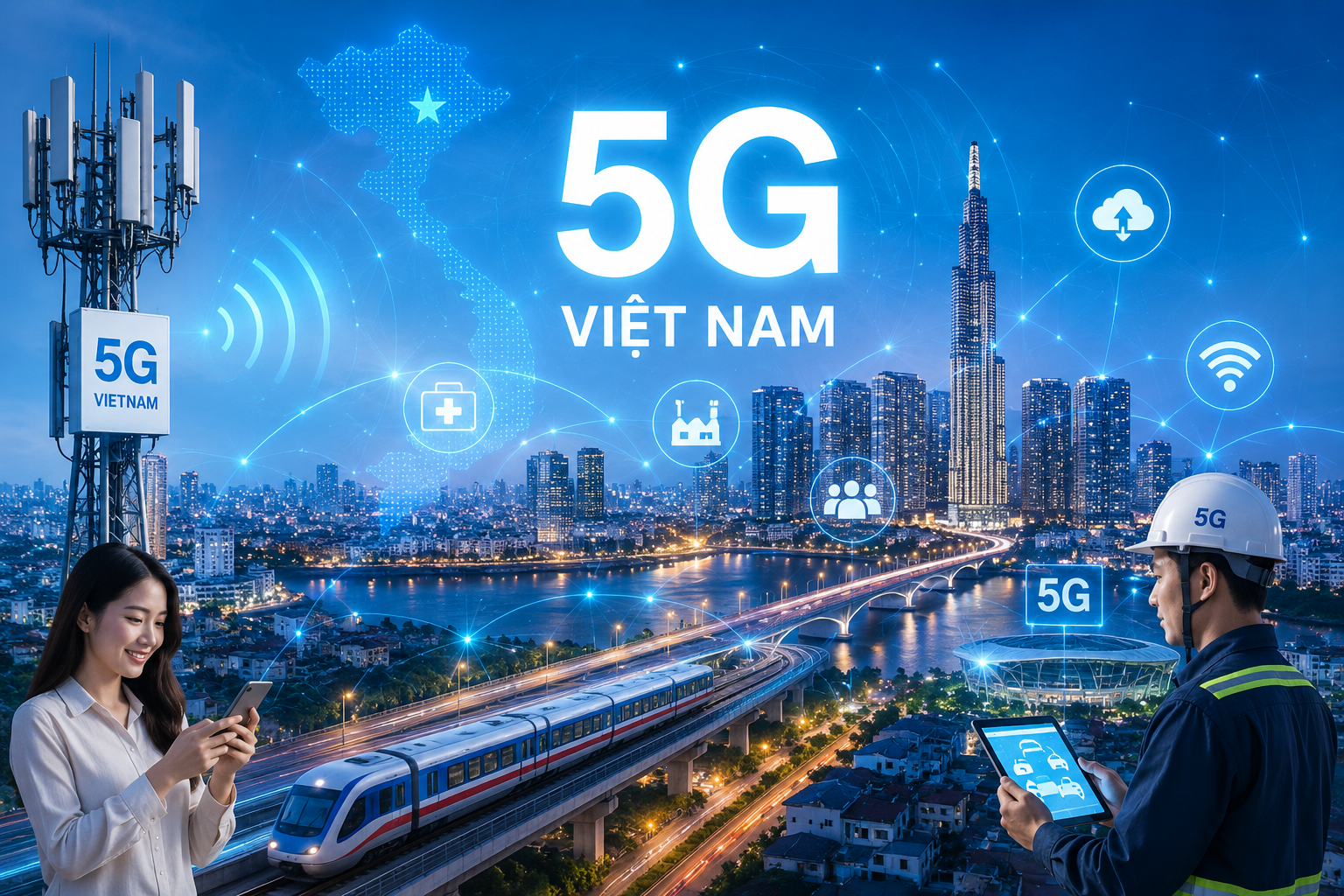 Việt Nam Dẫn Đầu Trong Cuộc Chạy Đua Triển Khai Mạng 5G