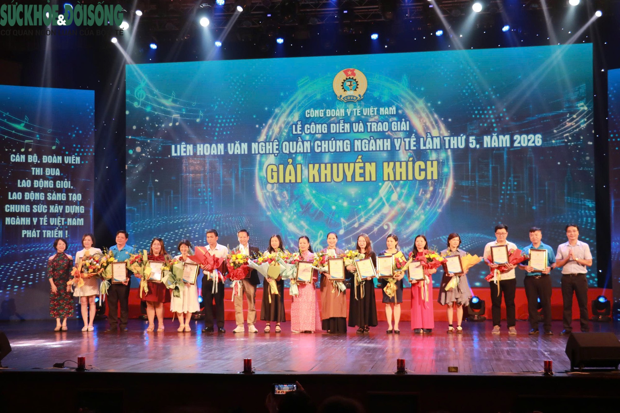 Liên hoan Văn nghệ ngành Y tế thành công