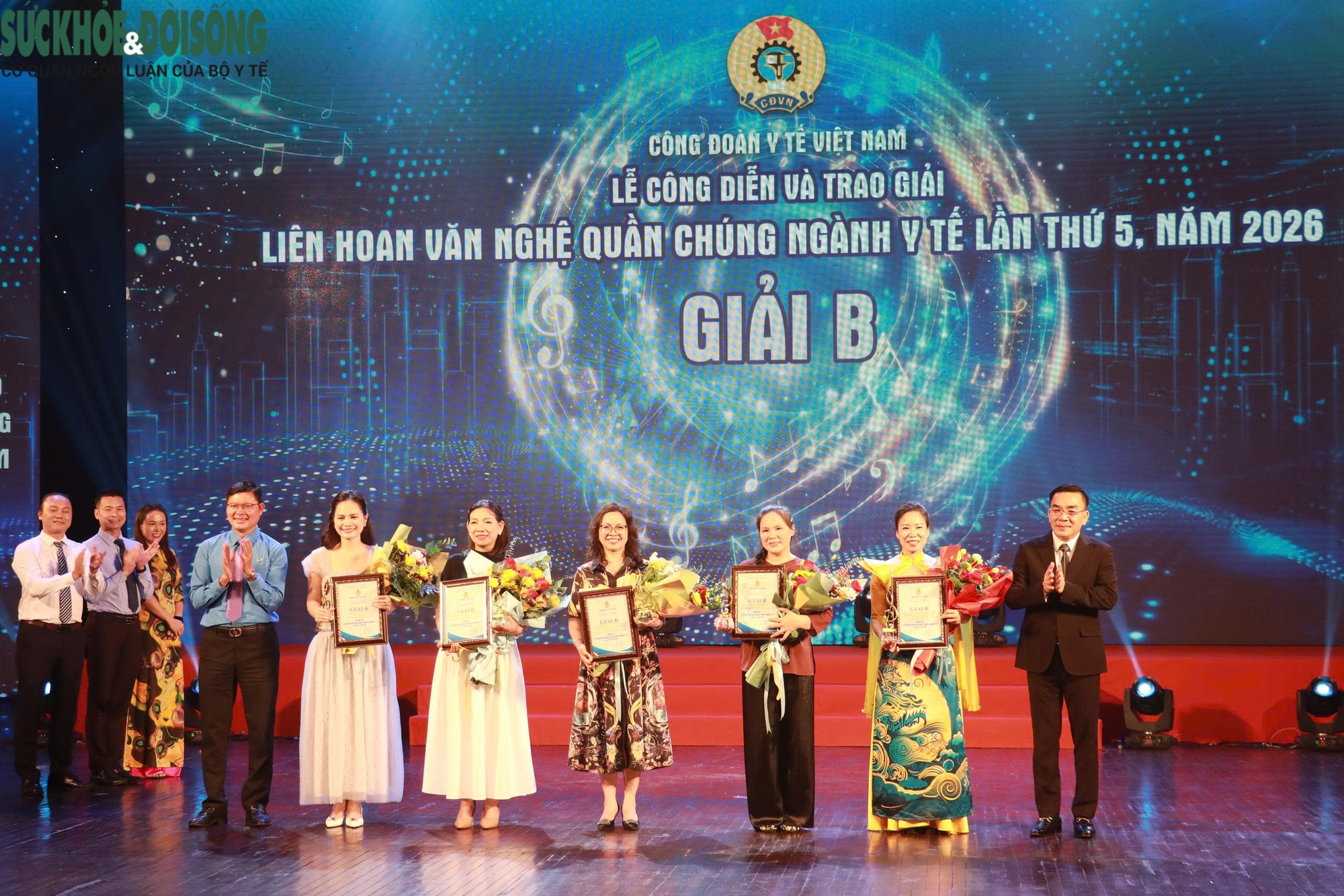 Tiết mục tại Liên hoan Văn nghệ ngành Y tế