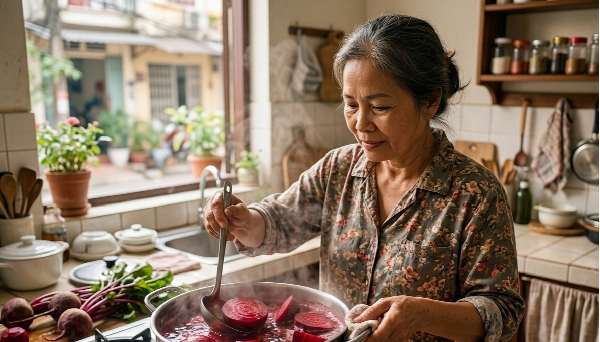 Củ dền tốt cho sức khỏe - Ảnh 1.