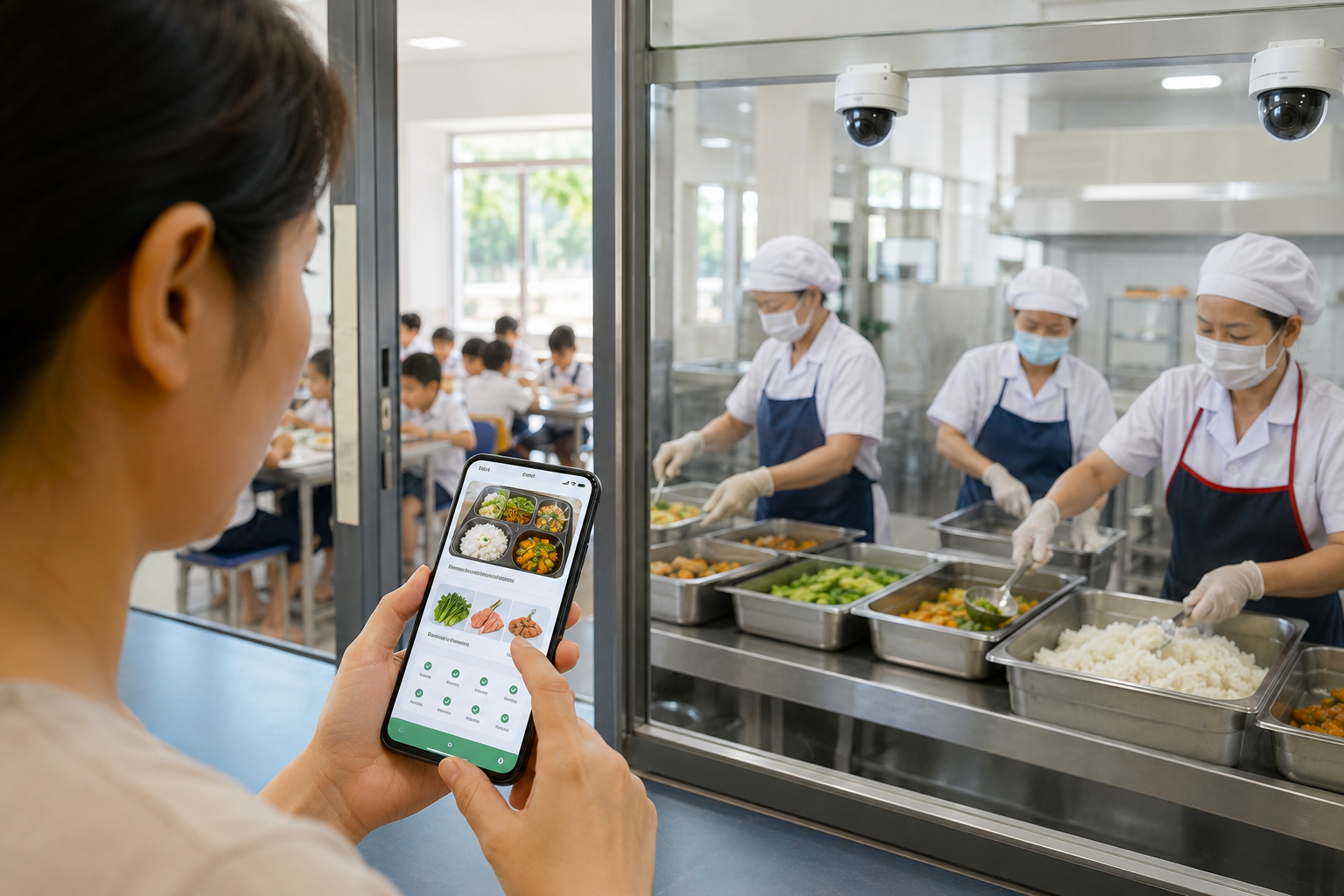 UBND TP Hà Nội yêu cầu khắc phục điểm nghẽn an toàn thực phẩm trong bữa ăn bán trú- Ảnh 1.