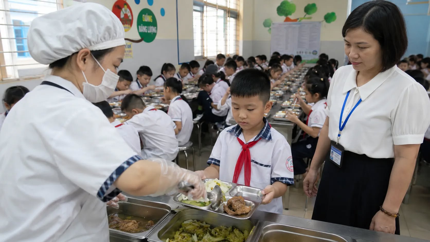 Cập nhật quy trình cung cấp bữa ăn học đường