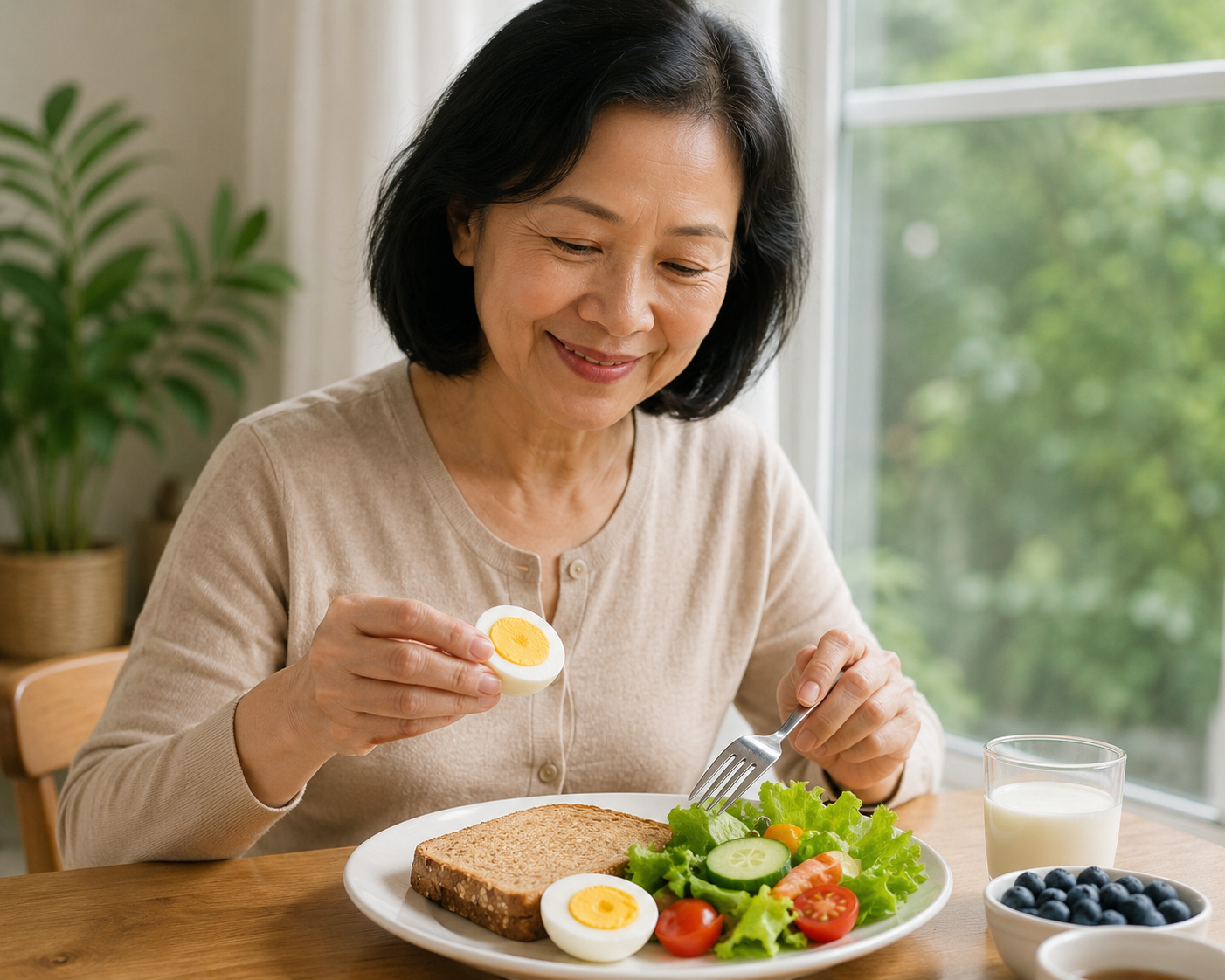 Trứng: Thực Phẩm Vàng Cho Sức Khỏe Người Trên 50
