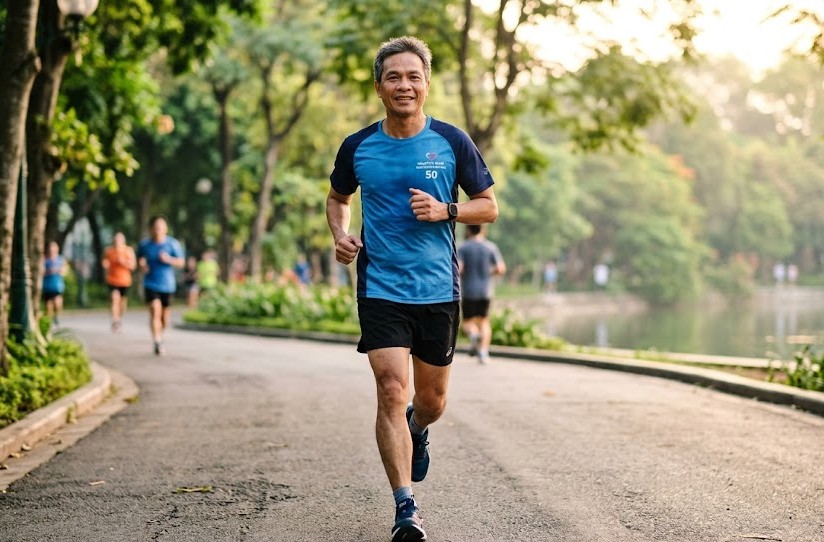 Chạy bộ 30 phút hàng ngày cho nam giới