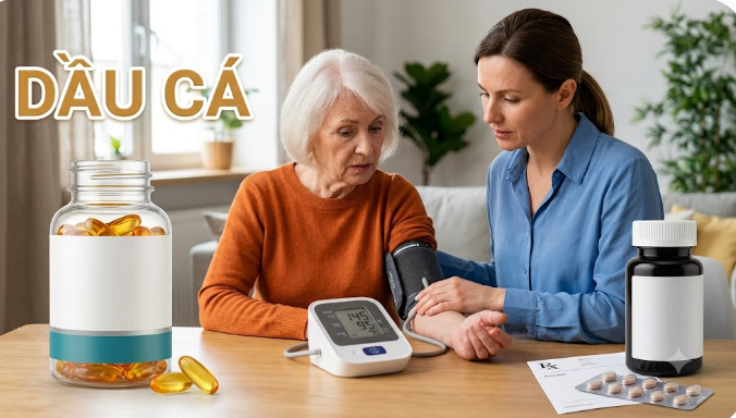 Khám Phá Lợi Ích Của Dầu Cá Đối Với Người Bị Tăng Huyết Áp