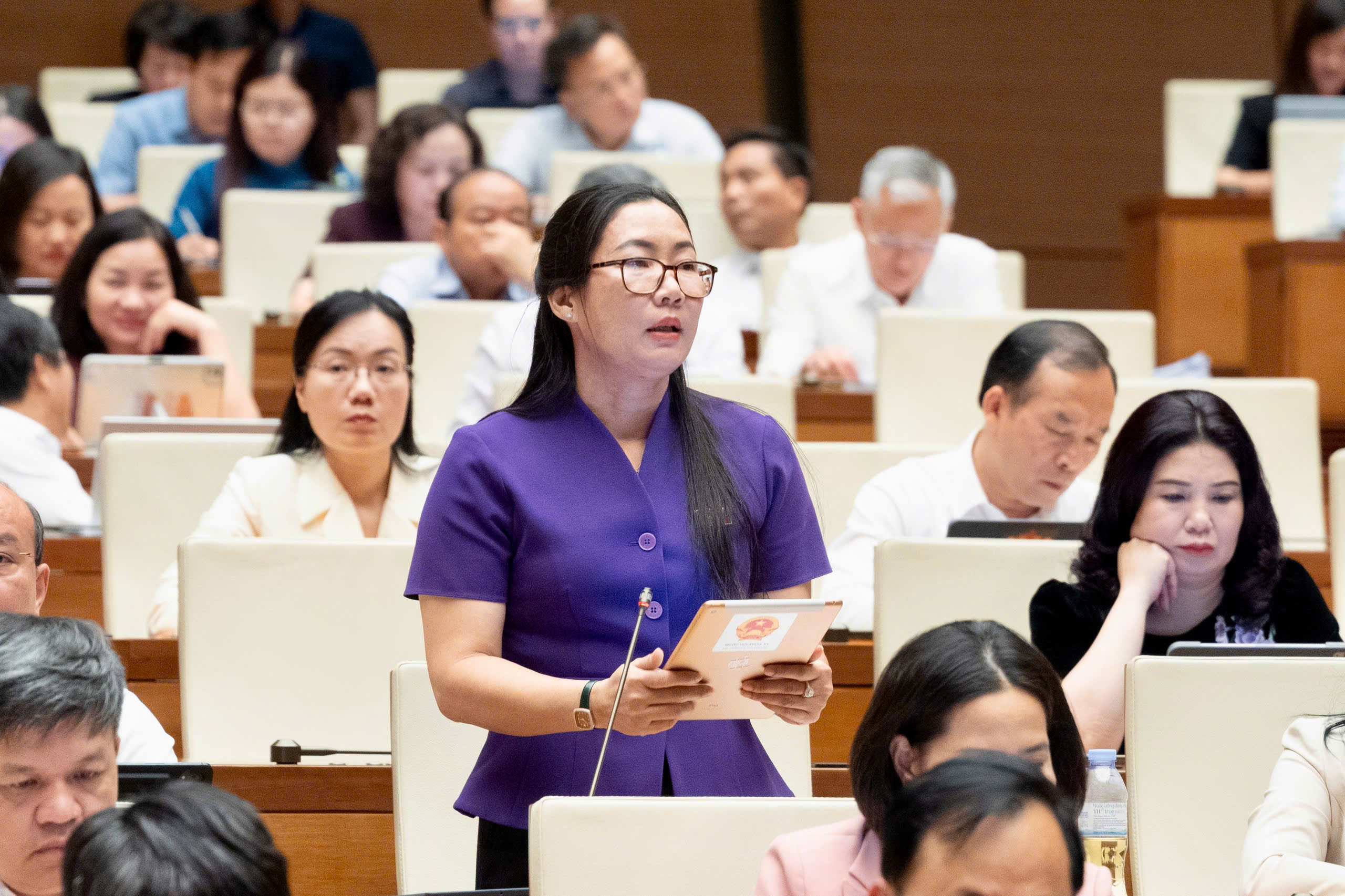 dbqh-thu-phuoc-17859176803271683568462 ĐBQH Trần Thị Thu Phước - Đoàn Quảng Ngãi. Ảnh: Media Quốc hội
