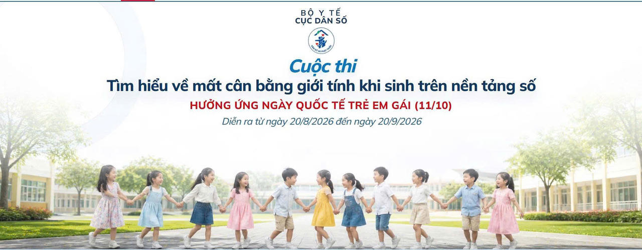 Khám Phá Cuộc Thi Trực Tuyến Về Bình Đẳng Giới Tính Và Sự Cần Thiết Kiểm Soát Mất Cân Bằng Giới Tính Khi Sinh