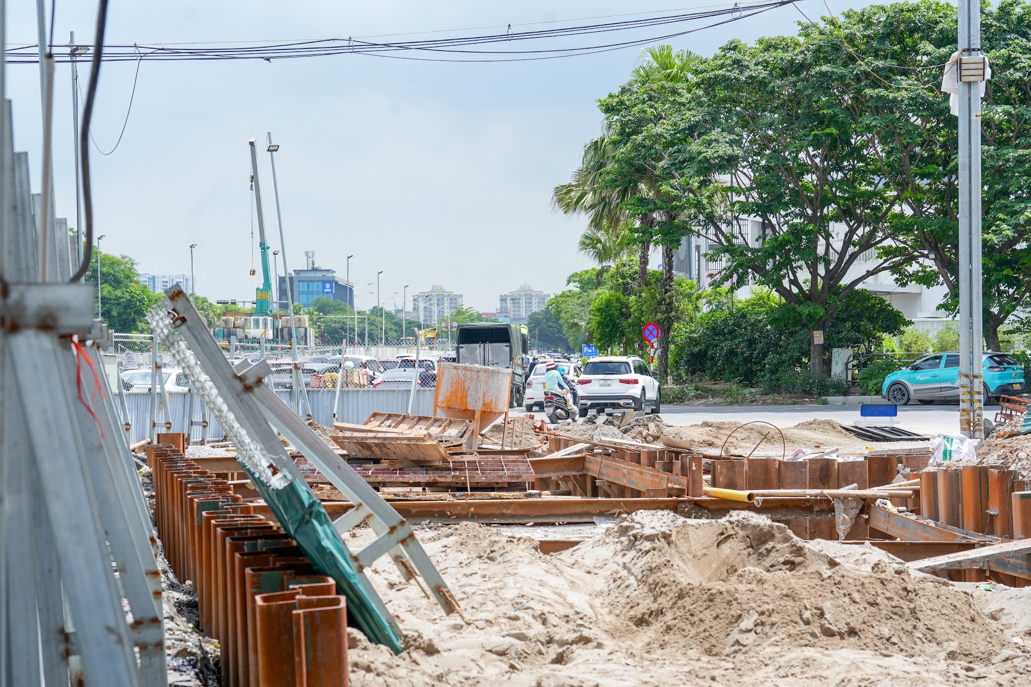 Tiến độ dự án hầm chui Cổ Linh Tiến độ dự án hầm chui Cổ Linh