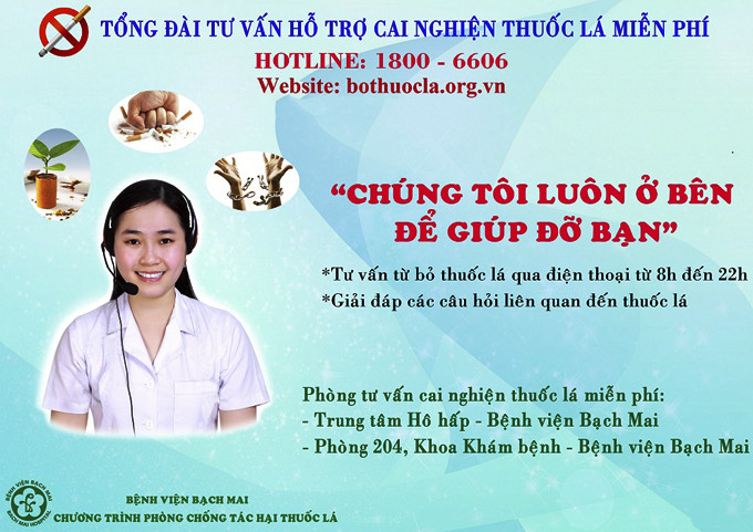 images5526251lyanhbai30-1785921184716428614389 Truyền thông về tư vấn cai nghiện thuốc lá. Ảnh: Bệnh viện Bạch Mai