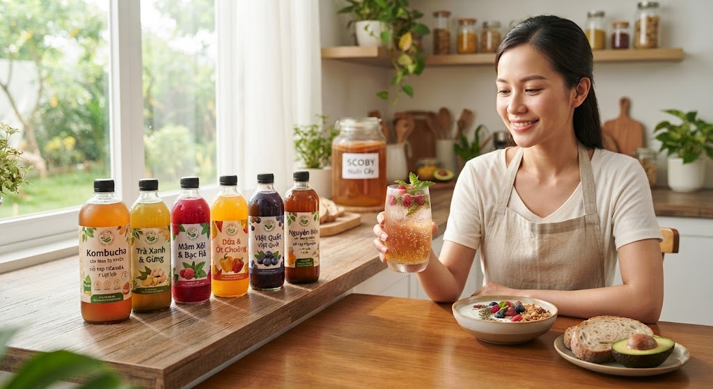 Kombucha: Lợi Ích Sức Khỏe Và Những Lưu Ý Cần Biết Khi Uống