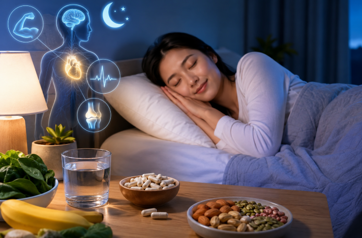 Tại Sao Nên Bổ Sung Magie Vào Buổi Tối: 6 Lợi Ích Quan Trọng