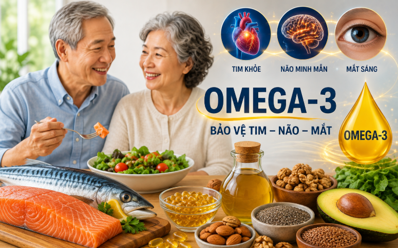 Lợi ích, liều an toàn và những lưu ý khi dùng vitamin D kết hợp omega-3