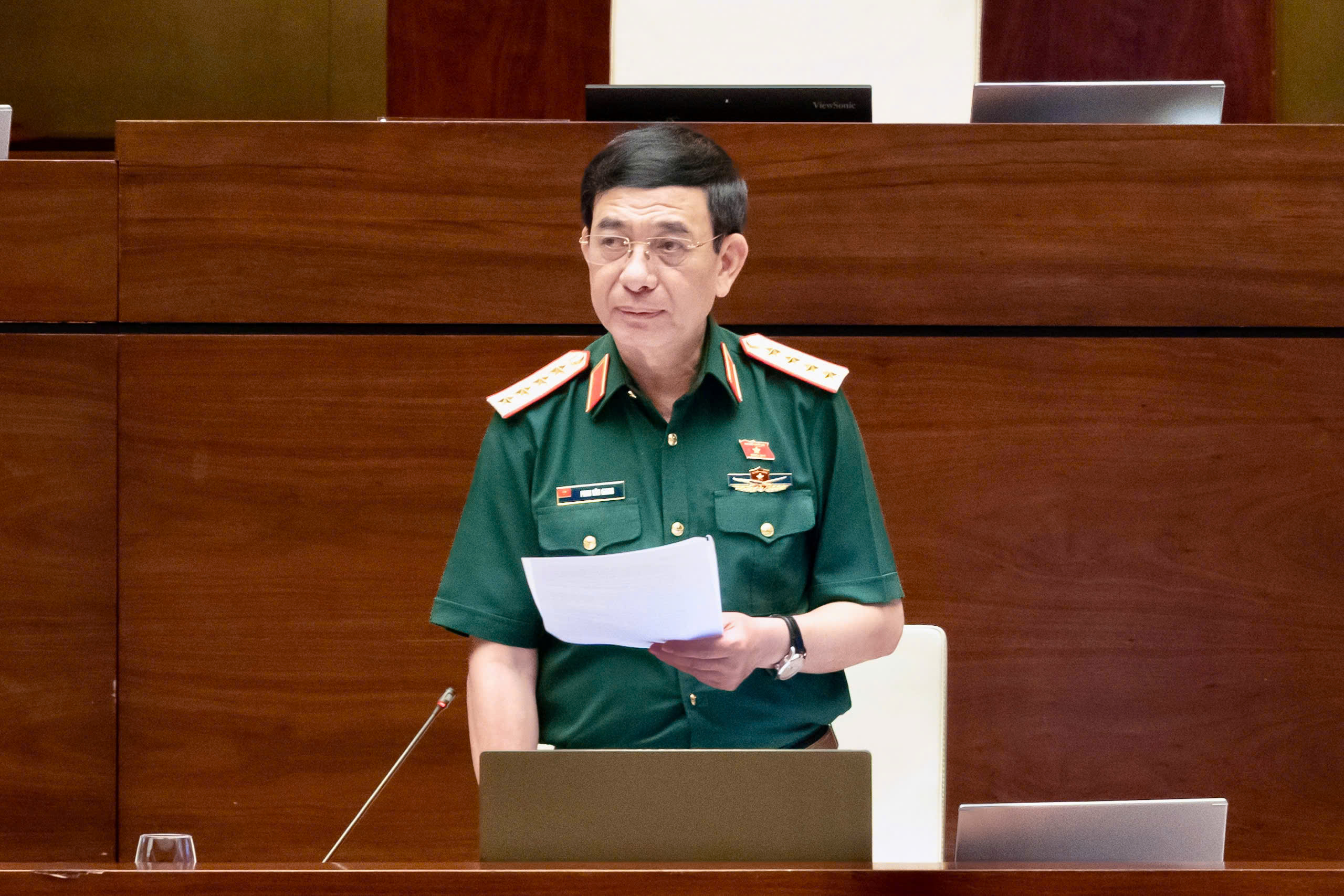 ptt-1786163272171544478719 Đại tướng Phan Văn Giang nêu 3 yêu cầu khi hoàn thiện dự thảo Luật Phòng, chống phổ biến vũ khí hủy diệt hàng loạt- Ảnh 1.