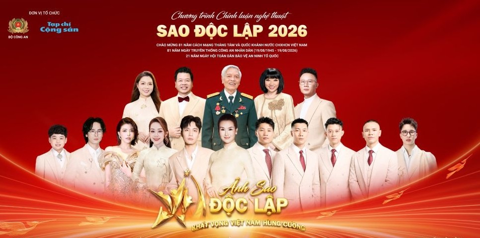 sao-doc-lap-17880644749742052130948 "Sao Độc lập 2026" lan tỏa khát vọng Việt Nam hùng cường - Ảnh 1.
