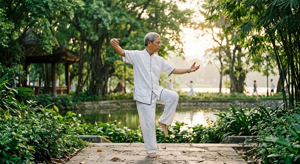tap-duong-sinh-17857507705901821498329 Phép dưỡng sinh cho người bệnh viêm gan - Ảnh 1.