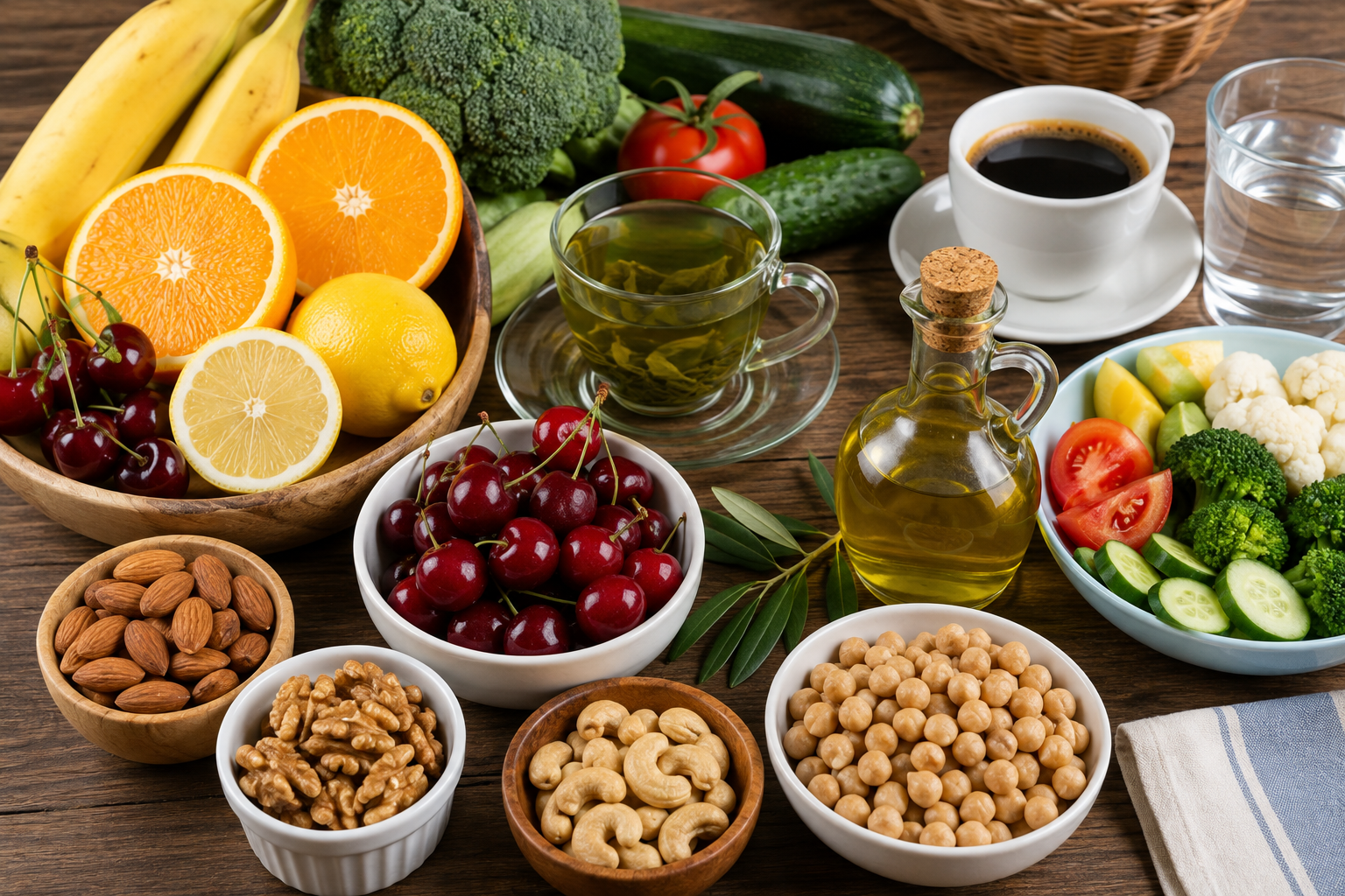 Khám Phá Các Nhóm Thực Phẩm Giúp Kiểm Soát Acid Uric và Bệnh Gout
