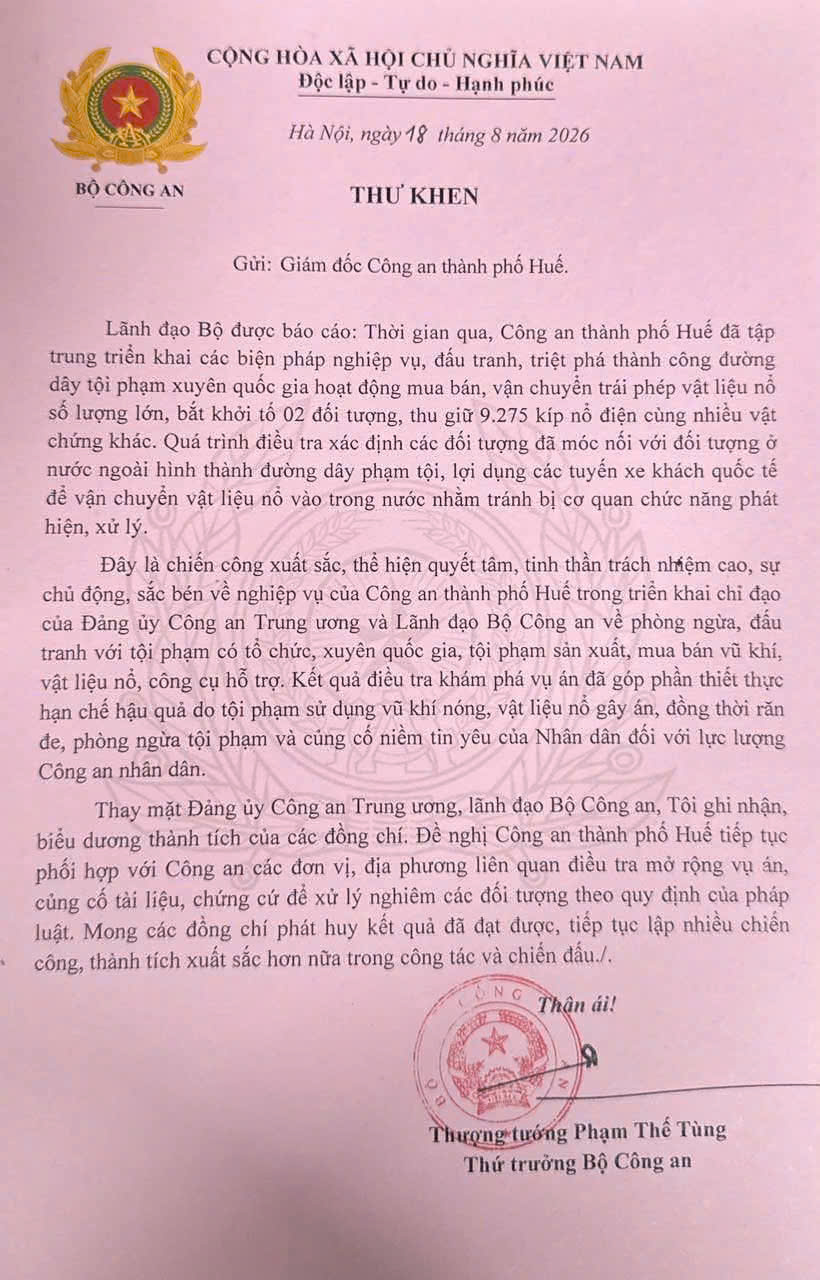 Phá Huỷ Đường Dây Vận Chuyển Vật Liệu Nổ Nguy Hiểm Từ Lào Vào Việt Nam